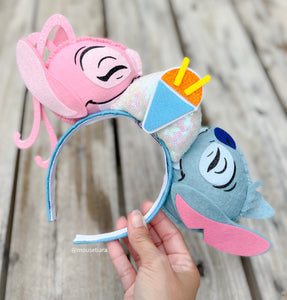 Snowcone Angel Stitch  | Mouse Ears