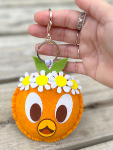 Citrus Bird | Mouse Keychain