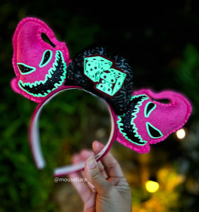 Pink Goth Oogie Glow in the Dark | Mouse Ears