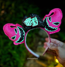 Load image into Gallery viewer, Pink Goth Oogie Glow in the Dark | Mouse Ears