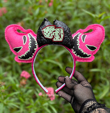 Load image into Gallery viewer, Pink Goth Oogie Glow in the Dark | Mouse Ears