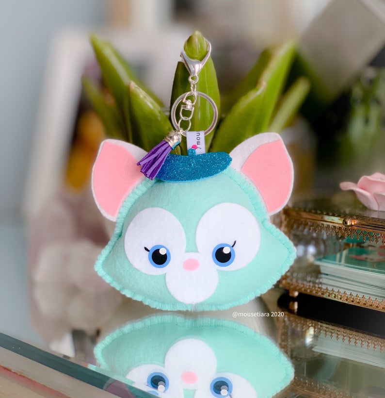 Cat  | Mouse Keychain