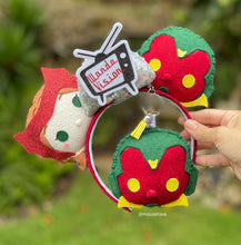Load image into Gallery viewer, Wanda Tele Vision | Mouse Ears Keychain set
