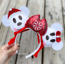 Load image into Gallery viewer, Christmas White Gingerbread | Mouse Ears