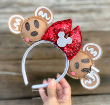 Load image into Gallery viewer, Mini Gingerbread cookies | Mouse Ears