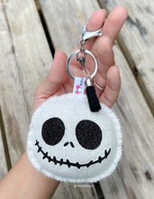 Load image into Gallery viewer, Jack Skeleton Oogie Glow in the Dark Set | Mouse Keychain