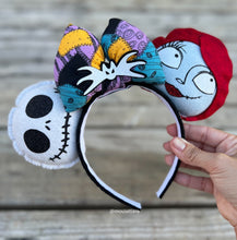 Load image into Gallery viewer, Skeleton &amp; Sally  | Mouse Ears