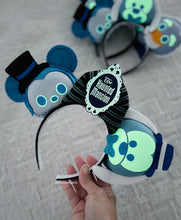 Load image into Gallery viewer, Haunted  HatBox Ghost Glow in the Dark | Mouse Ears