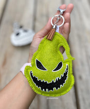 Load image into Gallery viewer, Jack Skeleton Oogie Glow in the Dark Set | Mouse Keychain