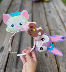 Artist Cat and Ballerina Mouse Ears