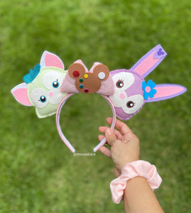 Artist Cat and Ballerina Mouse Ears
