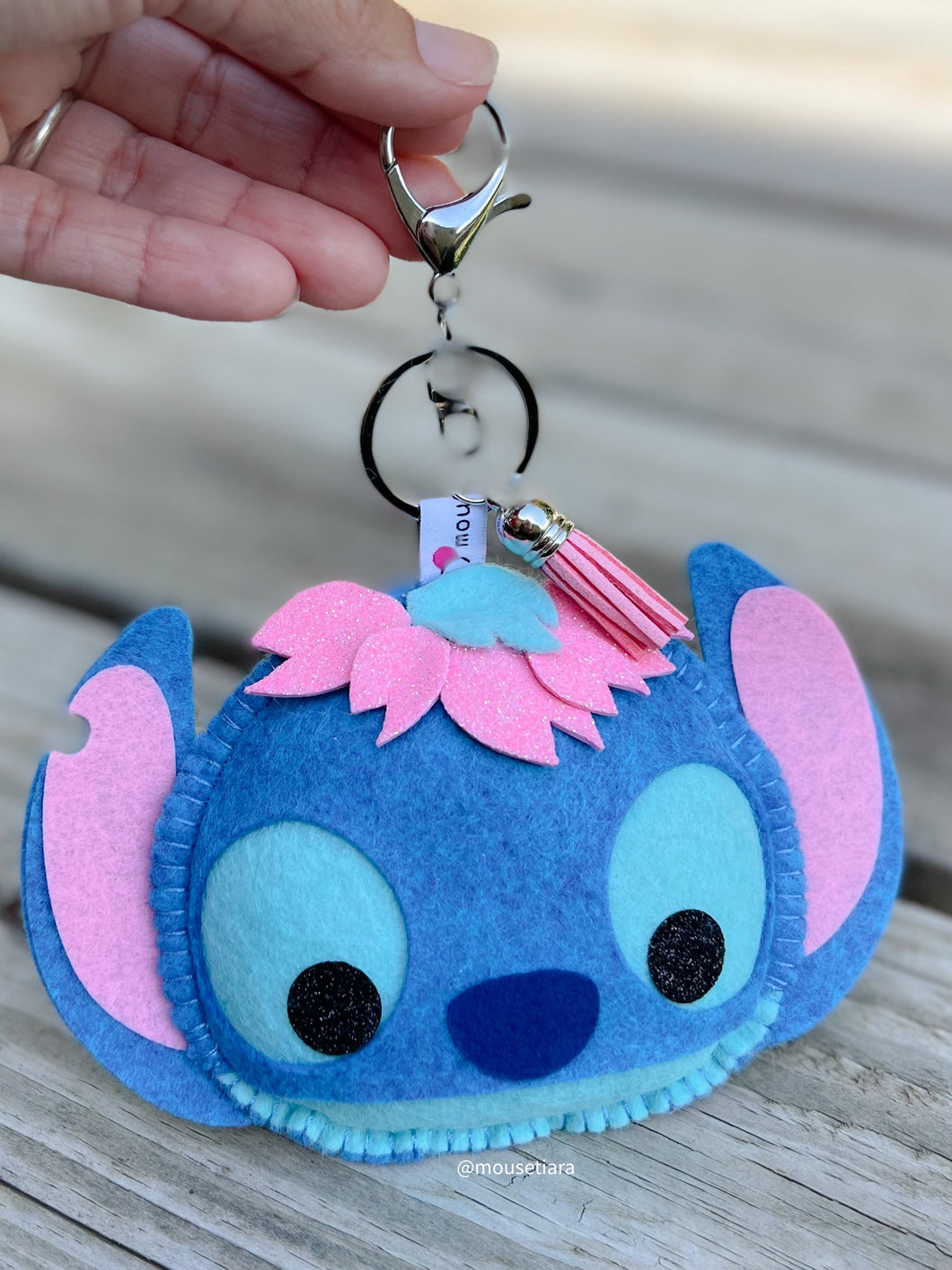 Sakura Alien | Mouse Keychain