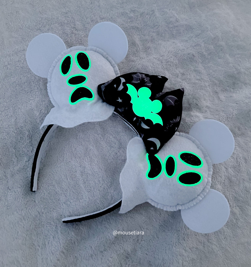 Glow in the dark Ghost Mouse | Mouse Ears