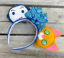 Load image into Gallery viewer, Astronaut and Cat Headband