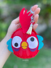 Load image into Gallery viewer, Crazy rooster  | Mouse Keychain