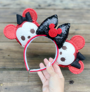 Red and Black Classic  | Mouse Ears