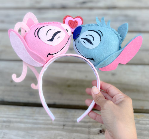 Kissing Angel Stitch  | Mouse Ears