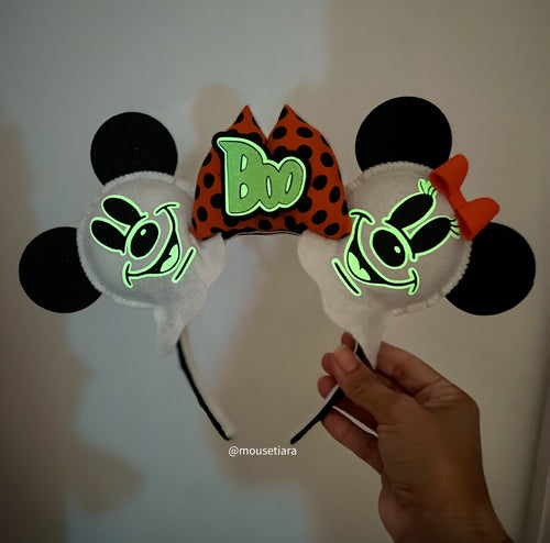 Glow in the Dark Ghost Mouse | Mouse Ears