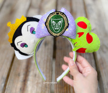 Load image into Gallery viewer, Evil Queen Mirror Poison Apple Glow in the Dark |  Mouse Ears
